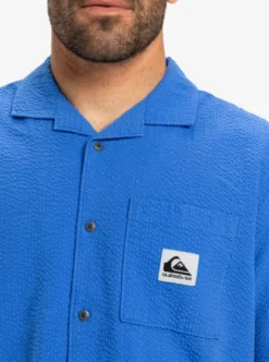 Quiksilver Heartbeat - Chemise à manches courtes pour Homme NEBULASBLUE Outlet