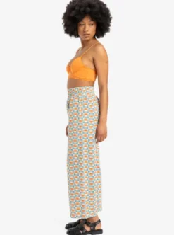 Quiksilver Honolulu - Pantalon à taille élastique pour Femme BRITTANYBLUEFLOREVER Best