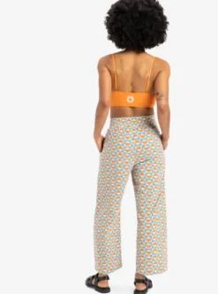 Quiksilver Honolulu - Pantalon à taille élastique pour Femme BRITTANYBLUEFLOREVER Best