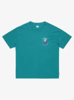 Quiksilver Hypnotic Wave - T-shirt à manches courtes pour Homme TEALGREEN Clearance