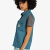 Quiksilver Jolk - Chemise à manches courtes pour Femme REALTEAL Hot