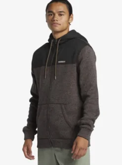 Quiksilver Keller Block - Sweat à capuche zippé pour Homme CANTEENHEATHER Best