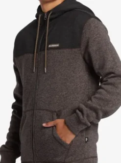Quiksilver Keller Block - Sweat à capuche zippé pour Homme CANTEENHEATHER Best