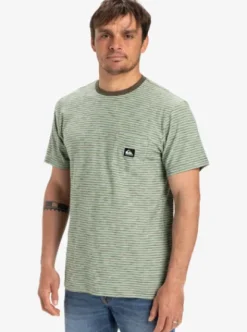Quiksilver Kentin - T-shirt à manches courtes pour Homme GRAPELEAFKENTINSTRIPES Sale