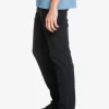 Quiksilver Krandy- Pantalon straight pour Homme BLACK Clearance