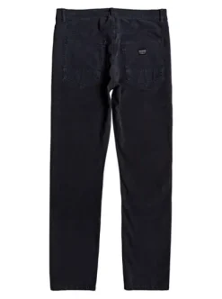 Quiksilver Krandy- Pantalon straight pour Homme BLACK Clearance