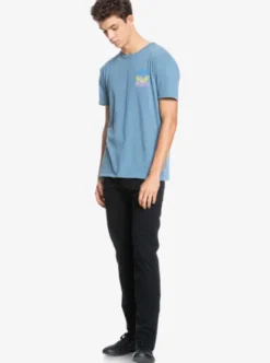 Quiksilver Krandy- Pantalon straight pour Homme BLACK Clearance