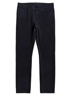 Quiksilver Krandy- Pantalon straight pour Homme BLACK Clearance