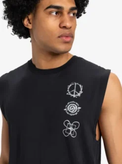 Quiksilver Lap Time - Débardeur pour Homme BLACK Sale
