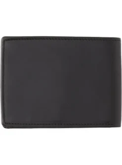 Quiksilver Mac - Portefeuille trois volets en cuir pour Homme BLACK Fashion