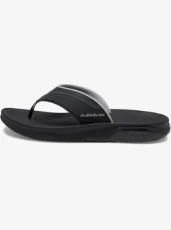 Quiksilver Mathodic Recovery - Sandales pour Homme BLACK/GREY/BROWN Best