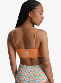 Quiksilver Melly - Haut de bikini couvrance moyenne pour Femme CORALGOLD Discount