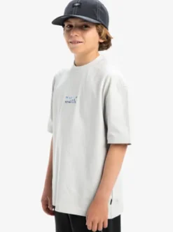 Quiksilver Mercury Chrome Lighting - T-shirt à manches courtes pour Garçon 8-16 LUNARROCK Fashion