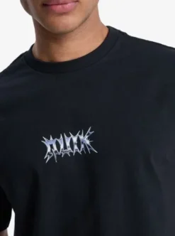 Quiksilver Mercury Chrome Lightning - T-shirt à manches courtes pour Homme BLACK Clearance