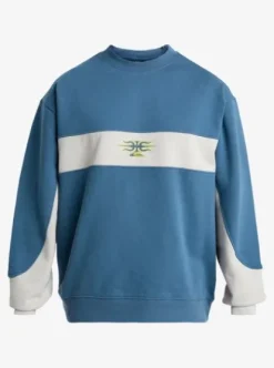 Quiksilver Mercury Devil - Sweat à col rond pour Homme VINTAGEINDIGO Sale