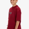 Quiksilver Mercury Double Up - T-Shirt à manches courtes pour Garçon 8-16 ans BIKINGRED Best