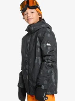 Quiksilver Mission - Veste de snow pour Garçons 4--16 ans NATUREZOOMDARKSHADOW Best