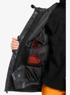 Quiksilver Mission - Veste de snow pour Garçons 4--16 ans NATUREZOOMDARKSHADOW Best