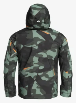 Quiksilver Mission - Veste de snow pour Garçons 4--16 ans PUZZLECAMOSEASPRAY Sale
