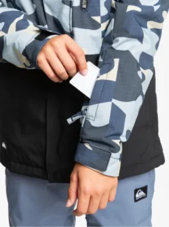 Quiksilver Mission - Veste de snow pour Garçons 4--16 ans PUZZLECAMOICEFLOW Hot