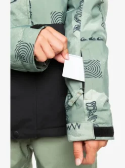 Quiksilver Mission - Veste de snow pour Garçons 4--16 ans SHADOWCHECKSDESERTSAGE Fashion