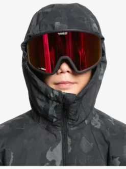 Quiksilver Mission - Veste de snow pour Garçons 4--16 ans NATUREZOOMDARKSHADOW Best