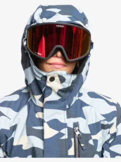 Quiksilver Mission - Veste de snow pour Garçons 4--16 ans PUZZLECAMOICEFLOW Hot