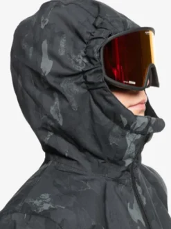 Quiksilver Mission - Veste de snow pour Garçons 4--16 ans NATUREZOOMDARKSHADOW Best