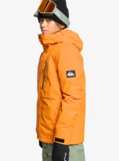 Quiksilver Mission - Veste de snow technique pour Garçon 8-16 ans ORANGEPEPPER Best
