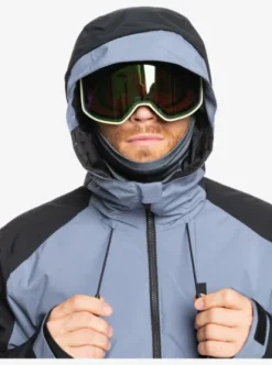 Quiksilver Mission - Veste de snow technique pour Homme FLINTSTONE Outlet