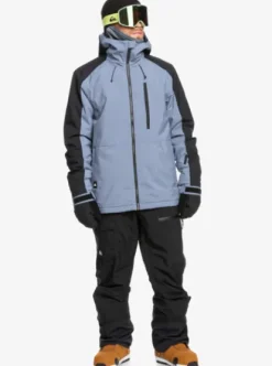 Quiksilver Mission - Veste de snow technique pour Homme FLINTSTONE Outlet