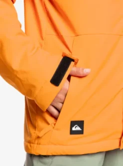 Quiksilver Mission - Veste de snow technique pour Garçon 8-16 ans ORANGEPEPPER Best