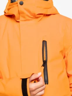 Quiksilver Mission - Veste de snow technique pour Garçon 8-16 ans ORANGEPEPPER Best