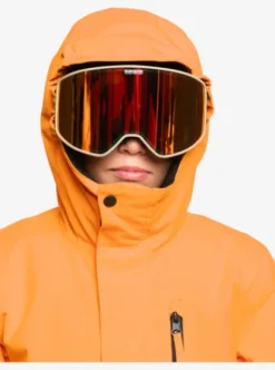 Quiksilver Mission - Veste de snow technique pour Garçon 8-16 ans ORANGEPEPPER Best