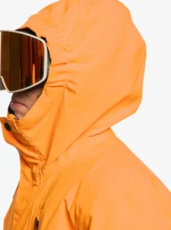 Quiksilver Mission - Veste de snow technique pour Garçon 8-16 ans ORANGEPEPPER Best