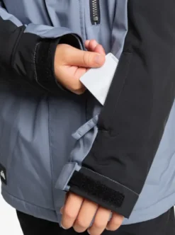 Quiksilver Mission Block - Veste de snow technique pour Garçon 4-16 FLINTSTONE Outlet