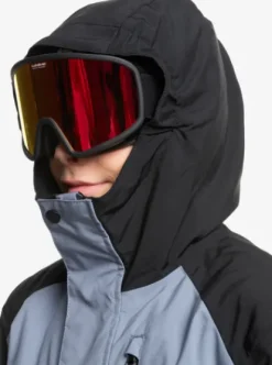 Quiksilver Mission Block - Veste de snow technique pour Garçon 4-16 FLINTSTONE Outlet