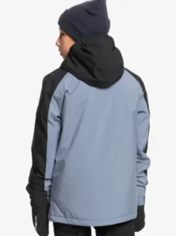 Quiksilver Mission Block - Veste de snow technique pour Garçon 4-16 FLINTSTONE Outlet