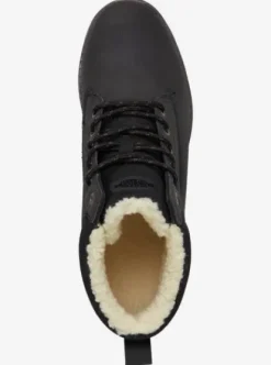 Quiksilver Mission V - Boots en cuir à lacets pour Homme SOLIDBLACK Best
