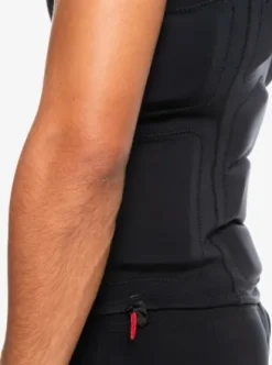 Quiksilver 1mm Highline Pro - Veste néoprène Impact BLACK Sale