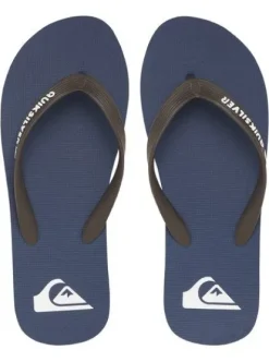 Quiksilver Molokai - Tongs pour Homme BLUE/BROWN/BLUE Discount