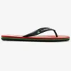 Quiksilver Molokai Art - Tongs de plage pour Homme BLACK/RED/BLACK Sale