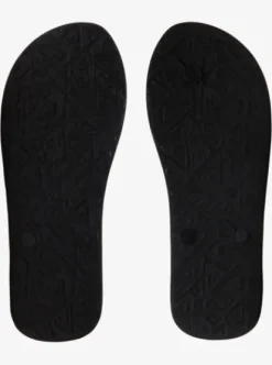 Quiksilver Molokai Art - Tongs de plage pour Homme BLACK/RED/BLACK Sale