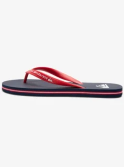 Quiksilver Molokai Core - Tongs pour Homme RED1 Clearance