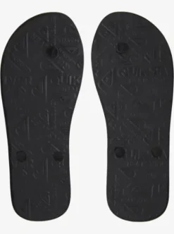 Quiksilver Molokai Island Pulse - Tongs pour Homme BLACK/GREY/BLACK Online