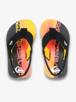 Quiksilver Molokai Layback - Sandales pour Bébés FIERYCORALWORDBLOCK Discount