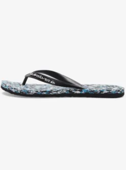 Quiksilver Molokai Recycled - Tongs pour Homme BLACK/BLUE/BLUE Outlet