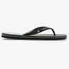 Quiksilver Molokai Stripe - Tongs de plage pour Homme BLACK/GREY/GREEN Online