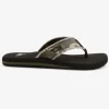 Quiksilver Monkey Abyss - Sandales pour Homme GREEN/BROWN/BLACK Outlet