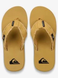 Quiksilver Monkey Abyss - Sandales pour Homme SPICYMUSTARD Clearance